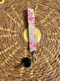 Sleutelhanger roze