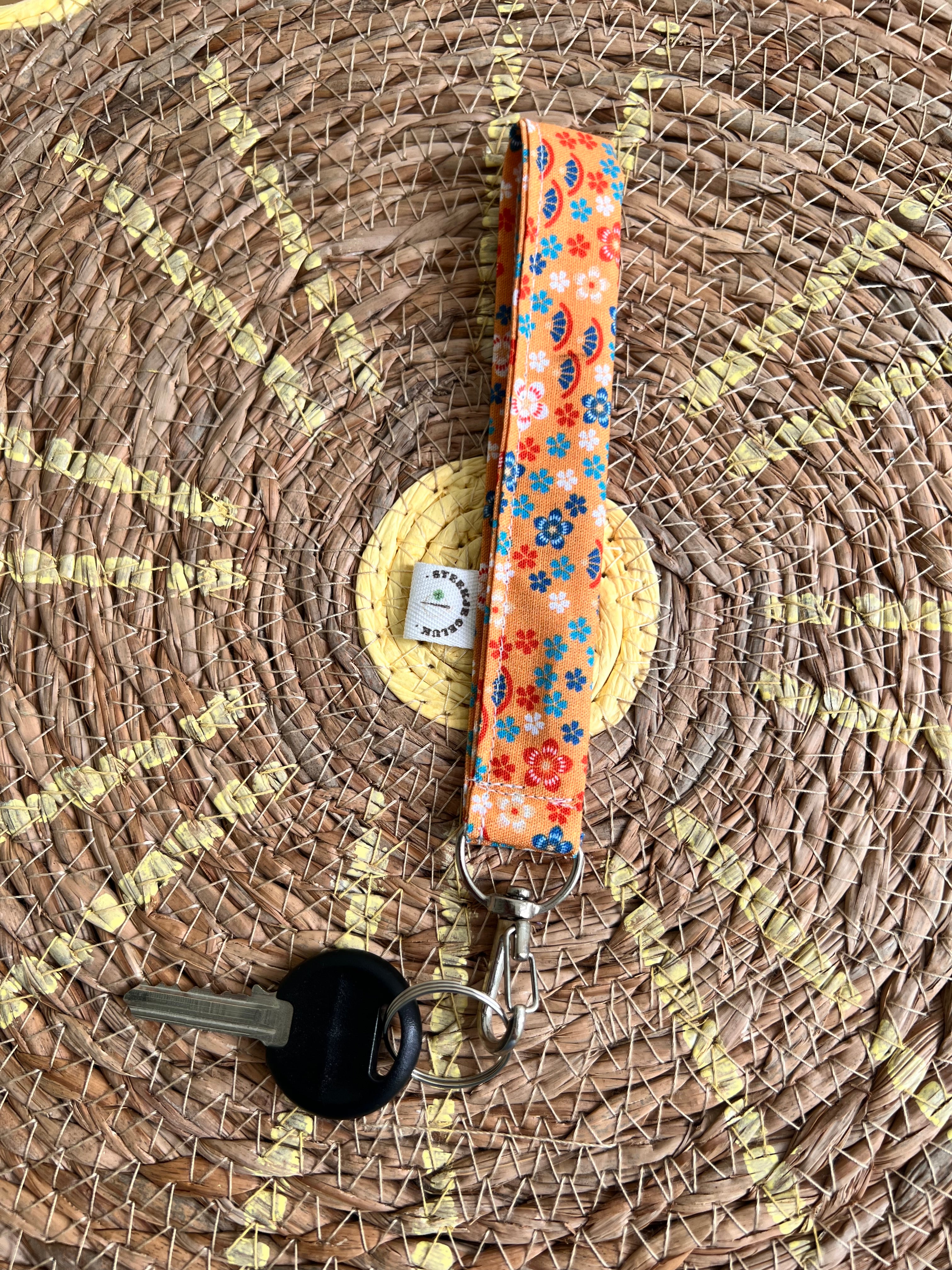 Sleutelhanger oranje