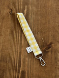 Sleutelhanger geel